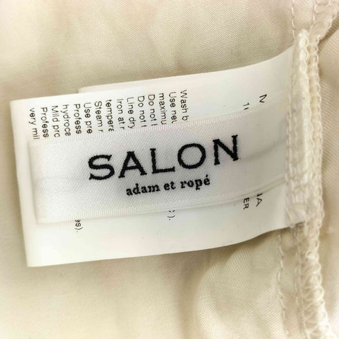 サロンアダムエロペ SALON adam et rope オーバーダイシャツワンピース レディース FREE