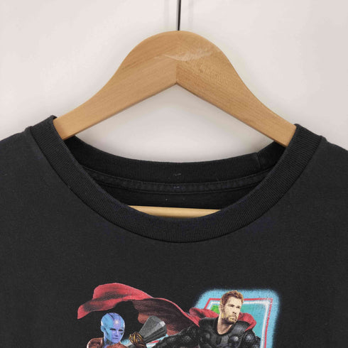 マーベル MARVEL アメコミキャラ集合プリント S/S プリント メンズ import:XL