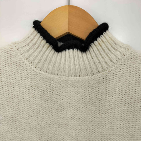 ザラ ZARA コントラストパイピング ニットチュニック レディース import:XS
