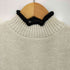 ザラ ZARA コントラストパイピング ニットチュニック レディース import:XS