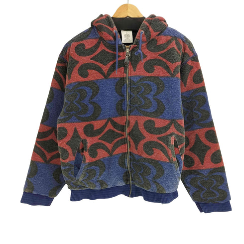 エスプリ ESPRIT 総柄 中綿 ジッパージャケット メンズ import:S