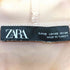 ザラ ZARA ハーフジップ 切替 パーカー レディース XS