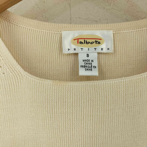 タルボット TALBOTS シルク 半袖ニット レディース S