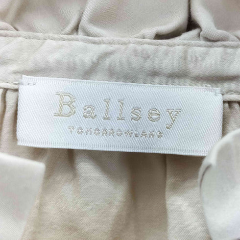 ボールジー BALLSEY フリルブラウス レディース