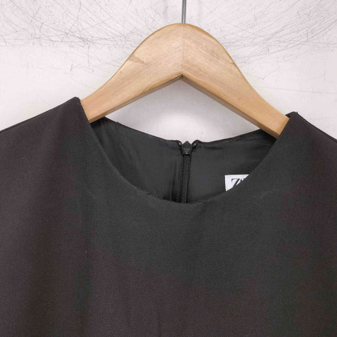 ザラ ZARA ノースリーブ スリット ワンピース ロングベスト レディース import:M