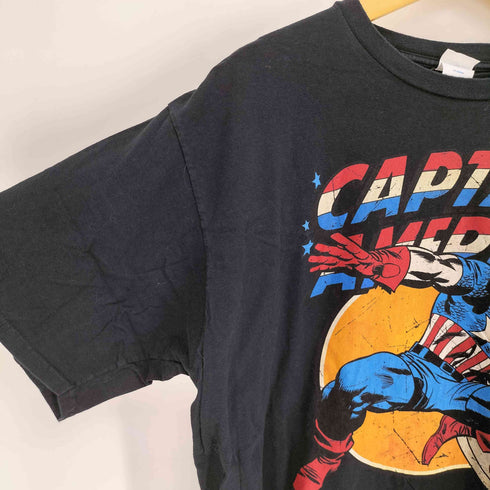 マーベル MARVEL キャラクタープリント S/S Tシャツ メンズ import:XL