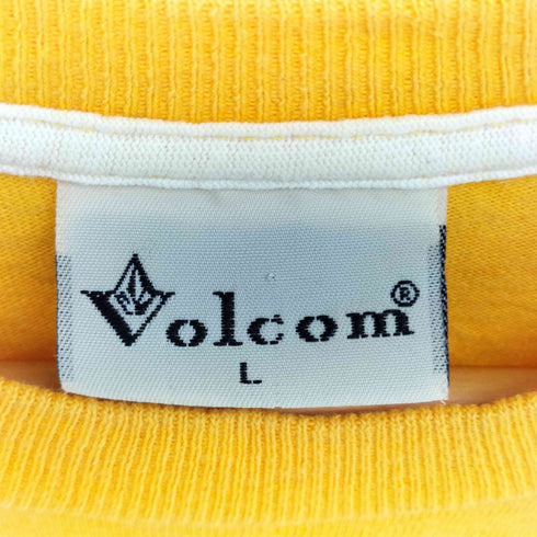 ヴォルコム VOLCOM 90S アイコン ロゴ S/S Tシャツ シングルステッチ メンズ import:L