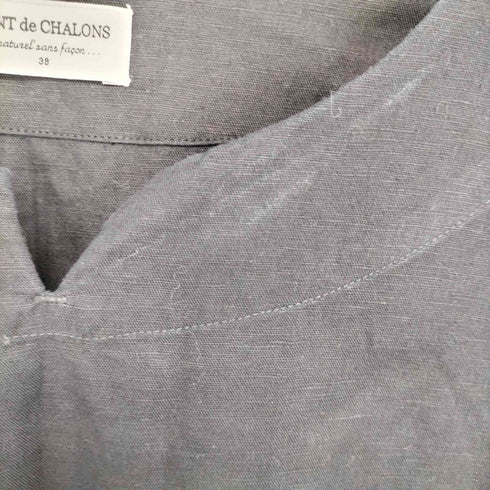 PONT DE CHALONS ピュアリネン 麻 ワンピース レディース 38