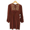 ザラ ZARA EMBROIDERED SHORT DRESS レディース import:M