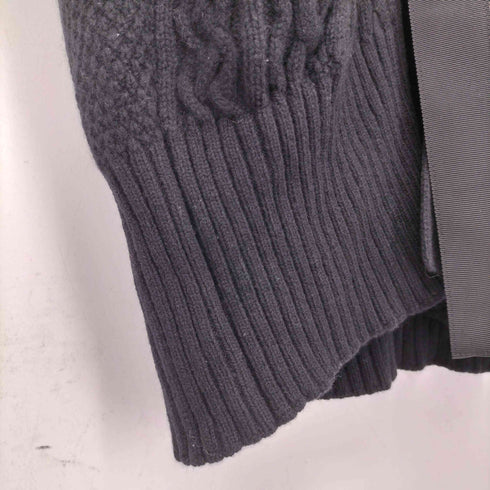 サカイ Sacai ケーブル編みベルト付カーディガン レディース 2