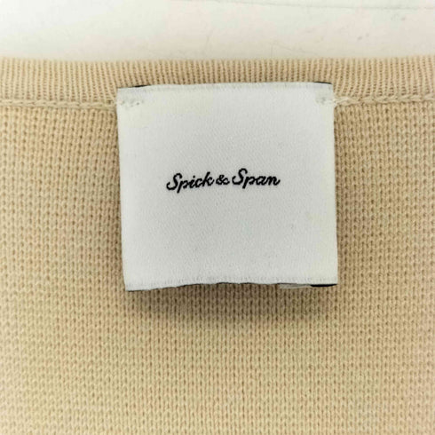 スピックアンドスパン Spick and Span C/R ニットベスト レディース