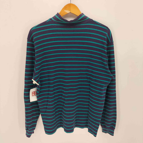 エルエルビーン L.L.Bean 90S ボーダー モックネック L/S Tシャツ メンズ