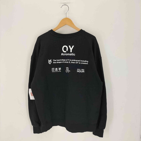 オーワイ OY 両面プリントクルーネックスウェット メンズ