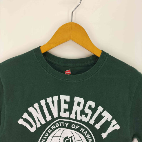 ヘインズ Hanes カレッジプリント S/S Tシャツ メンズ import:S