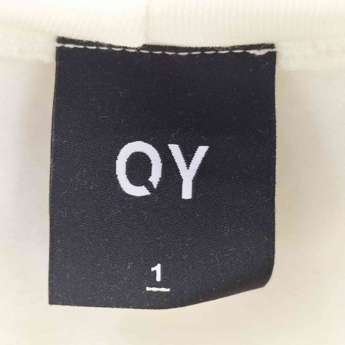 オーワイ OY VANISH LOGO HOODIE-WHITE メンズ