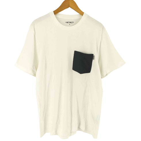カーハートワークインプログレス Carhartt WIP S/S CONTRAST POCKET T-SHIRT メンズ L