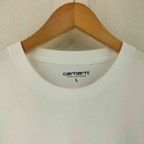 カーハートワークインプログレス Carhartt WIP S/S CONTRAST POCKET T-SHIRT メンズ L