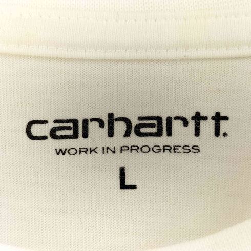 カーハートワークインプログレス Carhartt WIP S/S CONTRAST POCKET T-SHIRT メンズ L