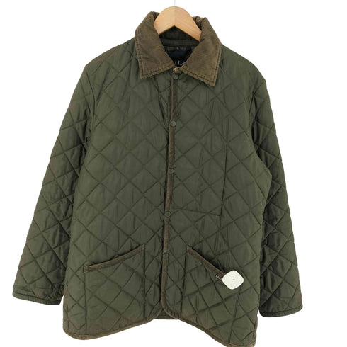 ラベンハム LAVENHAM 襟コーデュロイ キルティングジャケット メンズ JPN:M