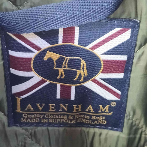 ラベンハム LAVENHAM 襟コーデュロイ キルティングジャケット メンズ JPN:M