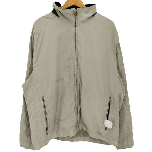 ロンドンフォグ LONDON FOG 裏地チェック 2WAY スタンドネック ジップアップ ブルゾンジャケット メンズ import:XL