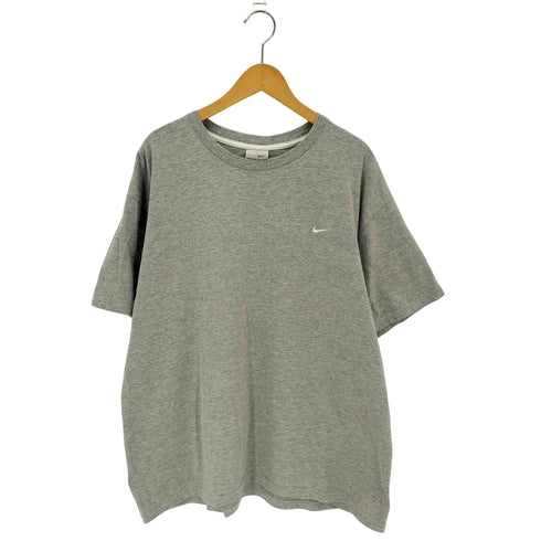 ナイキ NIKE 00S 銀タグ S/S スウッシュ刺繍クルーネックTシャツ メンズ import:XXL