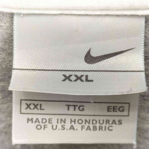 ナイキ NIKE 00S 銀タグ S/S スウッシュ刺繍クルーネックTシャツ メンズ import:XXL