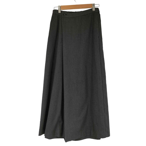 パドカレ pas de calais ウール混 ヘリンボーン デザインワイドスラックス レディース JPN:36