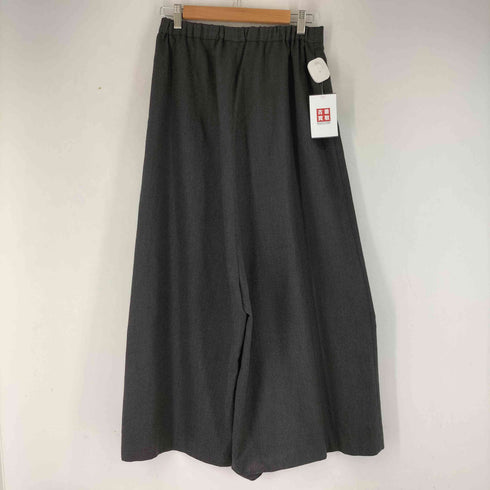 パドカレ pas de calais ウール混 ヘリンボーン デザインワイドスラックス レディース JPN:36