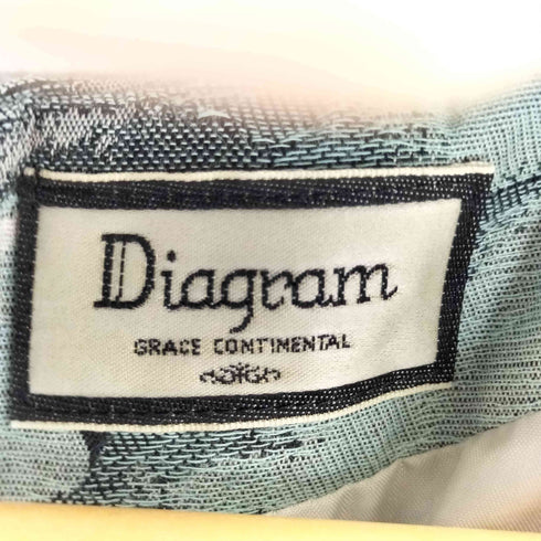ダイアグラムグレースコンチネンタル Diagram GRACE CONTINENTAL フローラルジャガードワンピース レディース 36