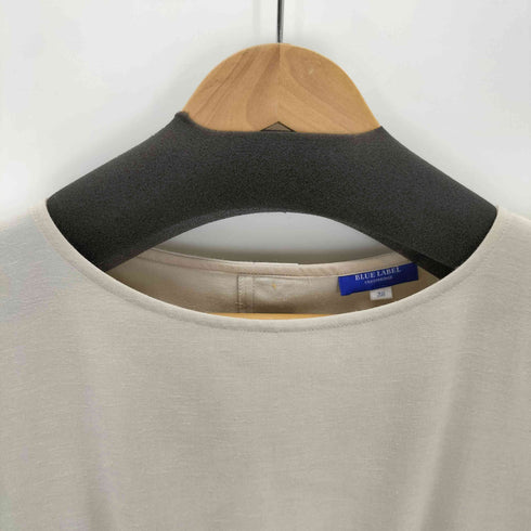 ブルーレーベルクレストブリッジ BLUE LABEL CRESTBRIDGE ノースリーブバックボタンワンピース レディース 38