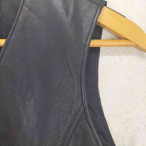 ZAZIE cow leather カウレザーベスト メンズ M