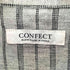 ネストローブコンフェクト nest Robe CONFECT 24ss リネンストライプ カバーオールシャツ メンズ 4