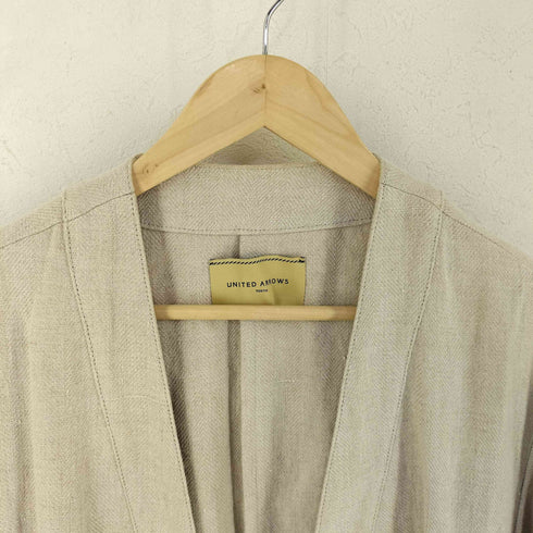 ユナイテッドアローズ UNITED ARROWS リネン ガウンコート メンズ 38