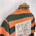 ポロバイラルフローレン Polo by RALPH LAUREN CUSTOM FIT カスタムフィット ボーダー柄 フロントプリント ポロシャツ メンズ import:S