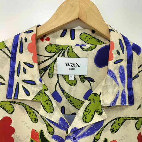 Wax London レーヨン オープンカラー シャツ アロハシャツ メンズ import:XL