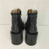 エムエムシックスメゾンマルジェラ MM6 Maison Margiela SAFFIANO LEATHER ANKLE BOOTS WITH PLATEAU レディース 37