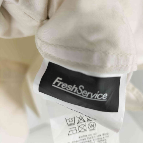 フレッシュサービス Fresh Service CARGO POCKET REGULAR COLLAR UTILITY SHIRT カーゴポケット ユーティリティシャツ メンズ FREE