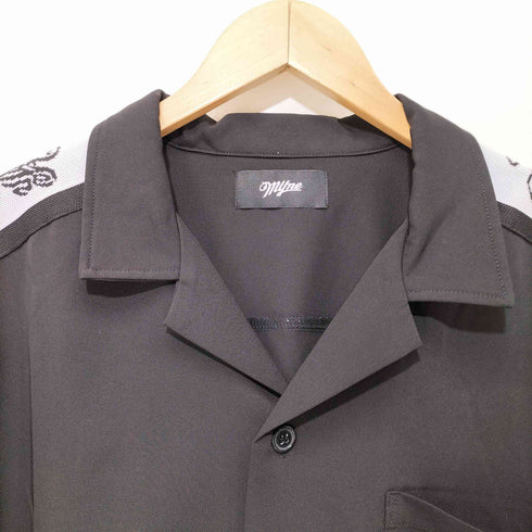 マインミハラヤスヒロ MYne MIHARA YASUHIRO Jacquard Tape Half Sleeve Shirt メンズ JPN:L