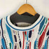 コットントレーダース Cotton Traders 90sマルチカラー 3Dニット メンズ import:XL