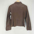 chevre nappa leather ラムナッパ ステッチデザイン1Bカッタウェイレザージャケット レディース