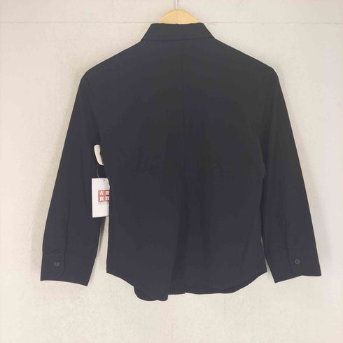エンポリオアルマーニ EMPORIO ARMANI レーヨンポリ 比翼シャツ レディース