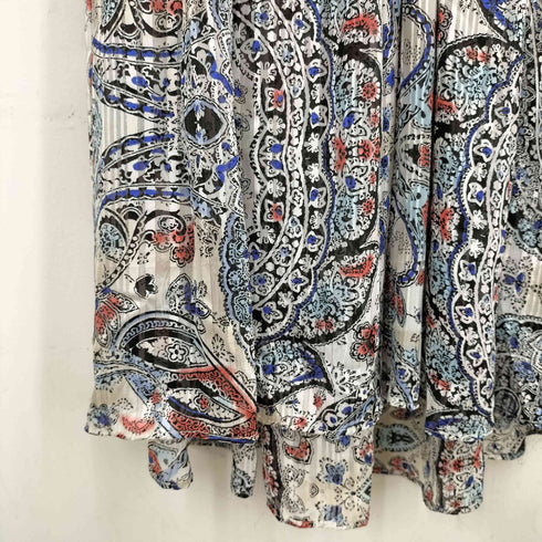 ザラ ZARA ペイズリー柄 ロングワンピース レディース import:XS