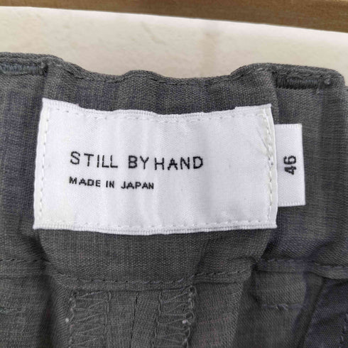 スティルバイハンド STILL BY HAND 4tuck Pants メンズ JPN:46