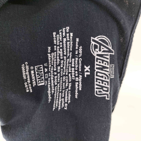 マーベル MARVEL 00S ムービーキャラクタープリント クルーネック Tシャツ メンズ import:XL