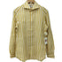 フェアファクス FAIRFAX リネン100 ストライプ シャツ メンズ import:M