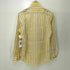 フェアファクス FAIRFAX リネン100 ストライプ シャツ メンズ import:M