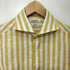 フェアファクス FAIRFAX リネン100 ストライプ シャツ メンズ import:M