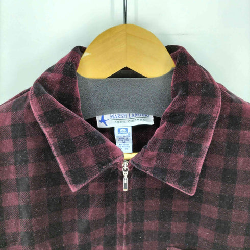 マーシュランディング MARSH LANDING ベロアブルゾン メンズ import:M