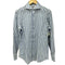 フェアファクス FAIRFAX リネン100 ストライプ シャツ メンズ import:M
